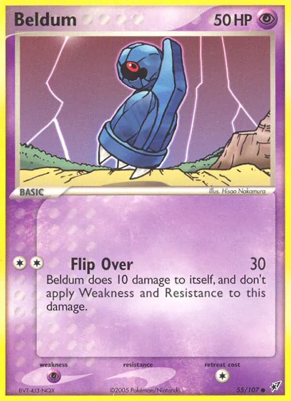Beldum — Deoxys 55 Pokémon card