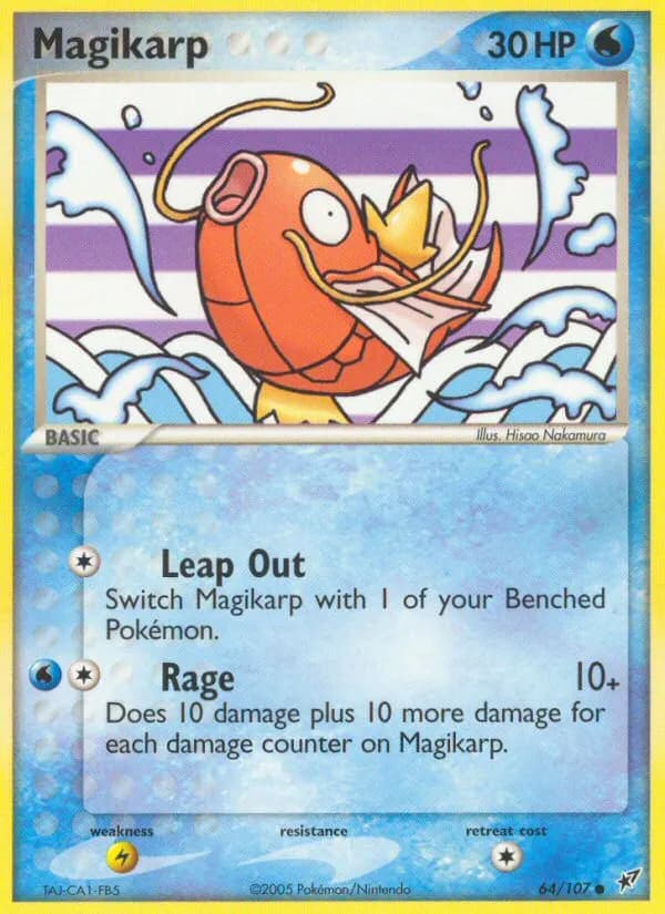 Magikarp — Deoxys 64 Pokémon card