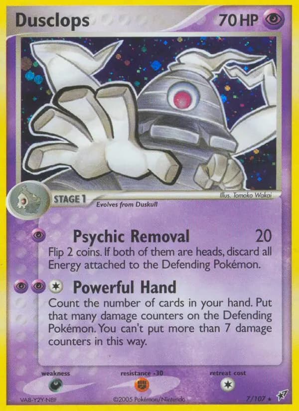 Zwirrklop — EX Deoxys 7 German Pokémon card
