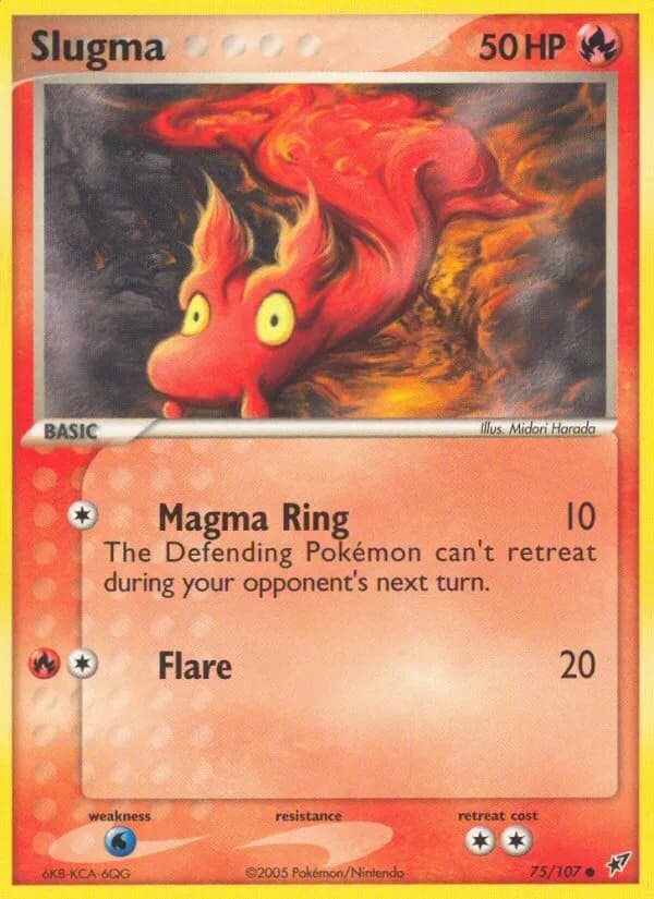 Schneckmag — EX Deoxys 75 German Pokémon card