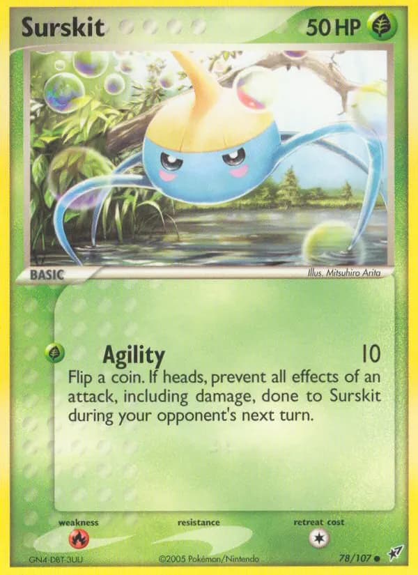 Gehweiher — EX Deoxys 78 German Pokémon card