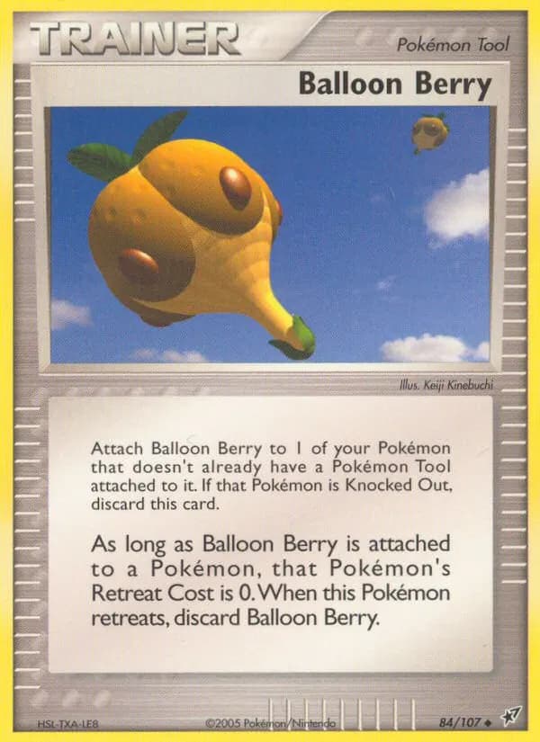 Balloon Berry* — EX Deoxys 84 German Pokémon card