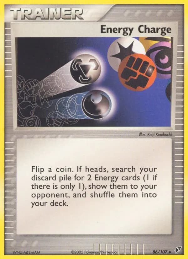 Energy Charge — Deoxys 86 Pokémon card