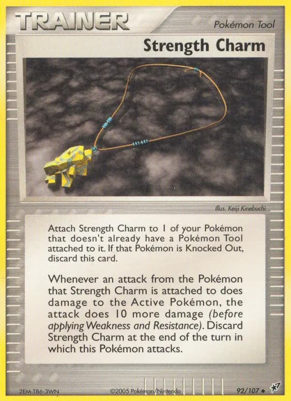 Stärkeamulett — EX Deoxys 92 German Pokémon card