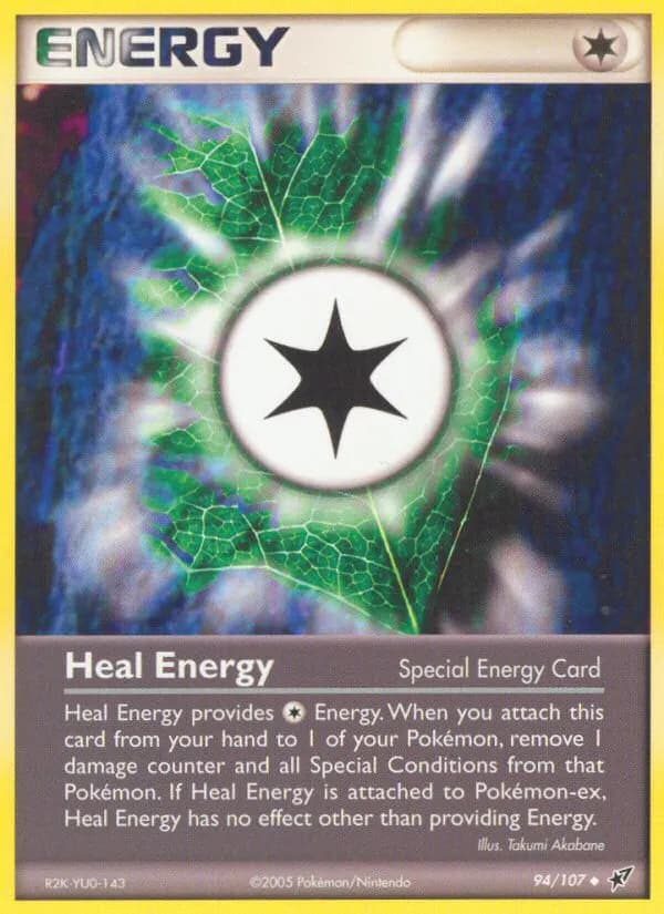 Heal Energy — Deoxys 94 Pokémon card
