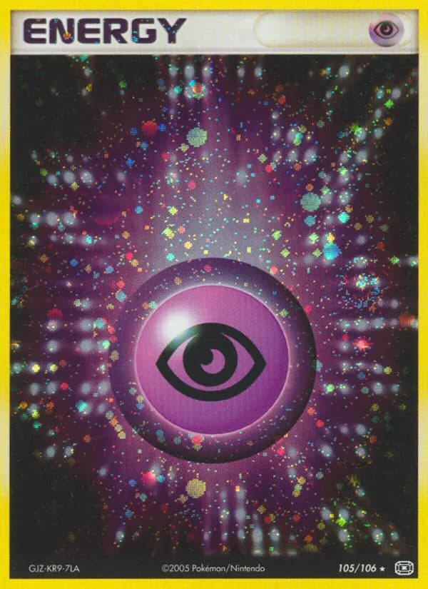 Psychic Energy — Emerald 105 Pokémon card