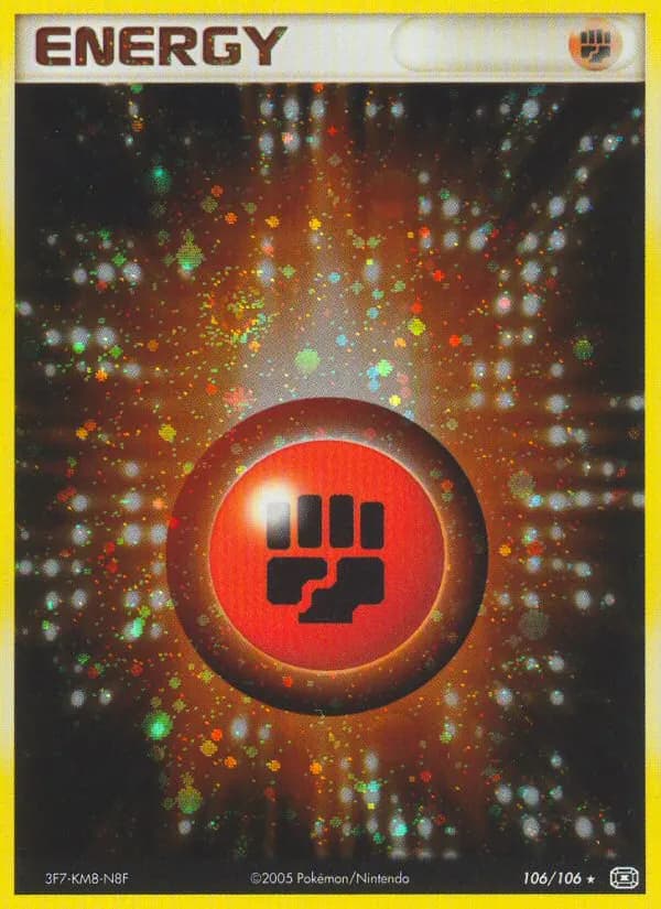 Kampfenergie — EX Smaragd 106 German Pokémon card