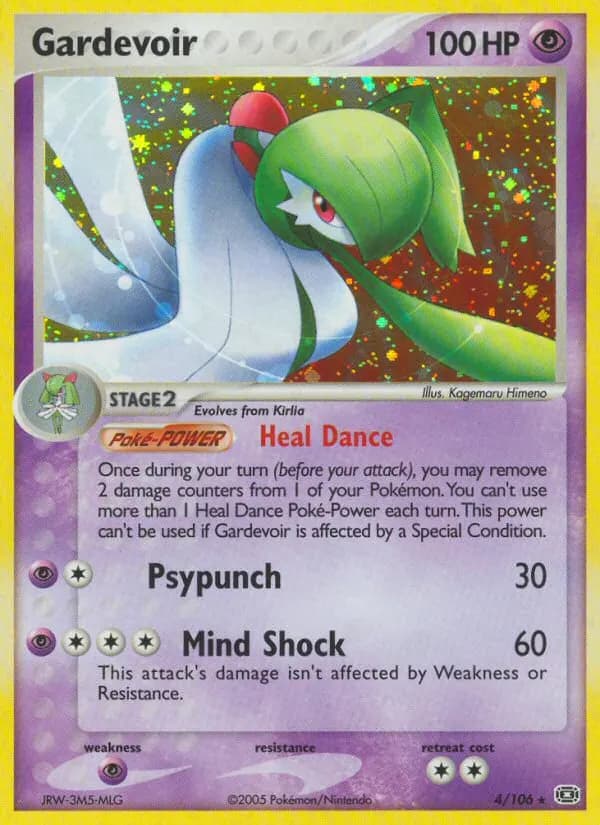 Gardevoir — Emerald 4 Pokémon card
