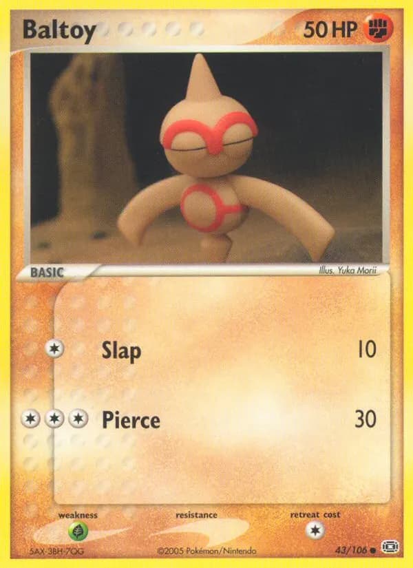 Puppance — EX Smaragd 43 German Pokémon card