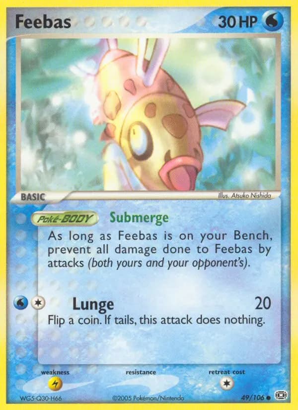 Barschwa — EX Smaragd 49 German Pokémon card