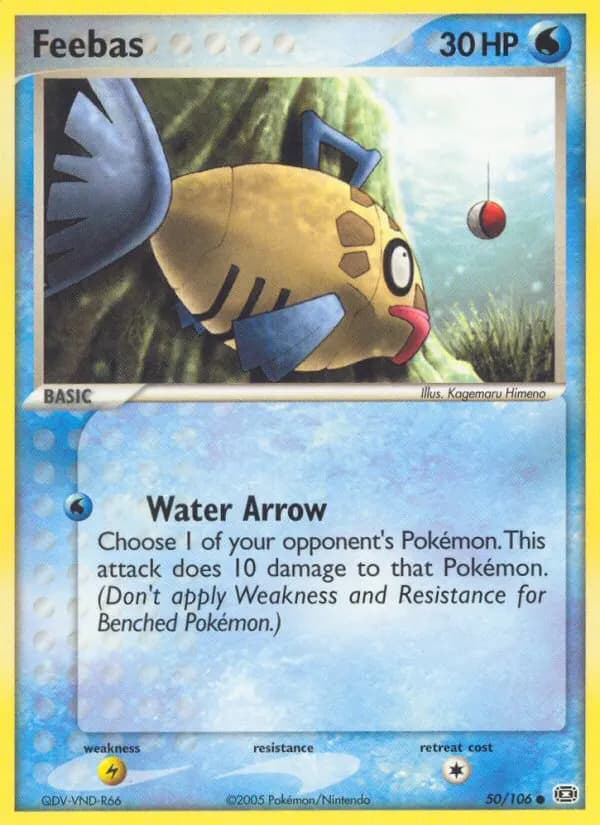 Barschwa — EX Smaragd 50 German Pokémon card