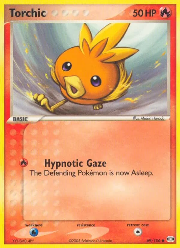 Flemmli — EX Smaragd 69 German Pokémon card
