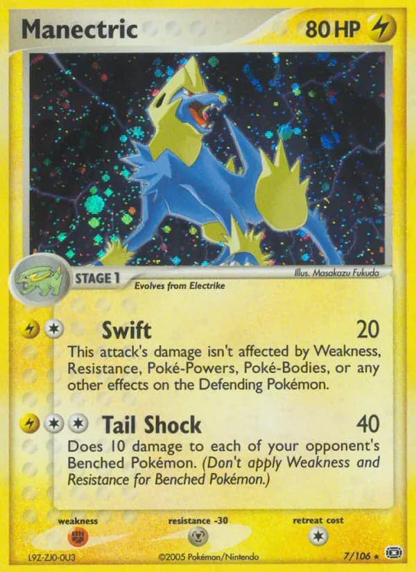 Voltenso — EX Smaragd 7 German Pokémon card