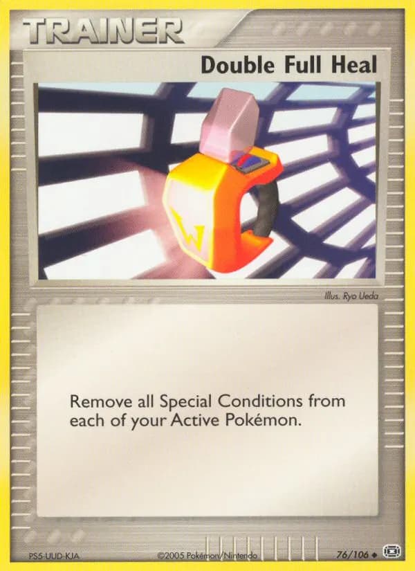 Doppel Hyperheiler — EX Smaragd 76 German Pokémon card