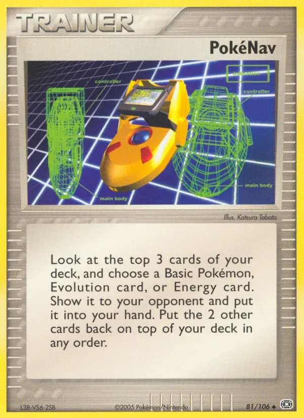 PokéNav — EX Smaragd 81 German Pokémon card