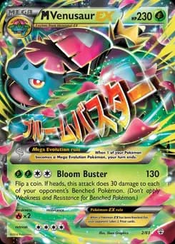 M Venusaur-EX — Generations 2