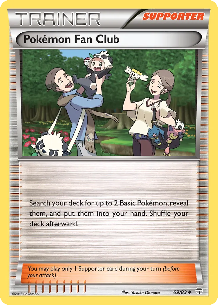 Pokémon Fan Club — Generations 69 Pokémon card