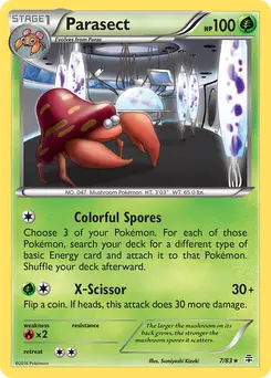 Parasect — Generations 7