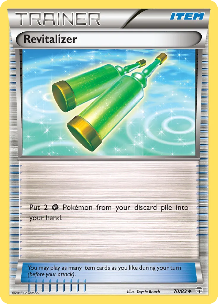 Revitalizer — Generations 70 Pokémon card