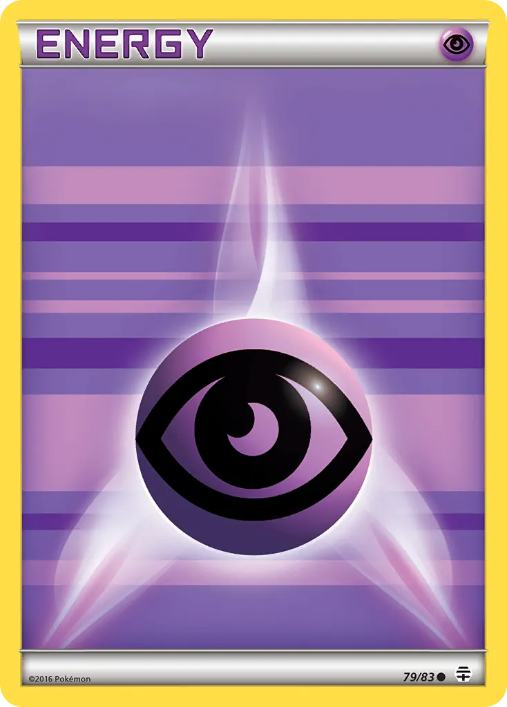 Psychic Energy — Generations 79 Pokémon card