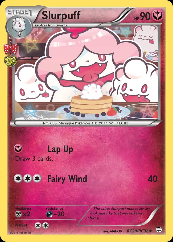 Slurpuff — Generations RC20 Pokémon card