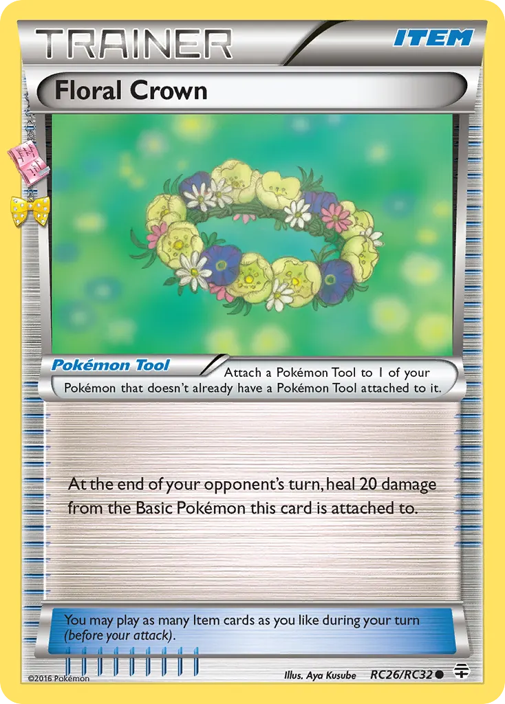 Floral Crown — Generations RC26 Pokémon card