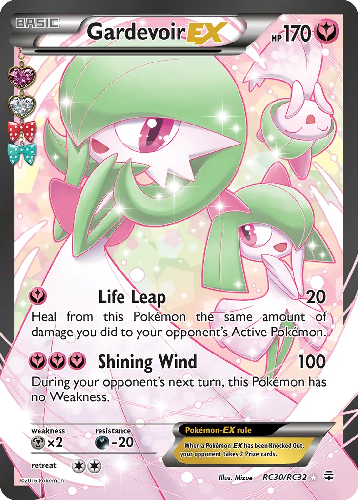Gardevoir-EX — Generations RC30 Pokémon card