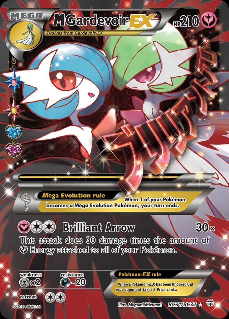 M Gardevoir-EX — Generations RC31 Pokémon card