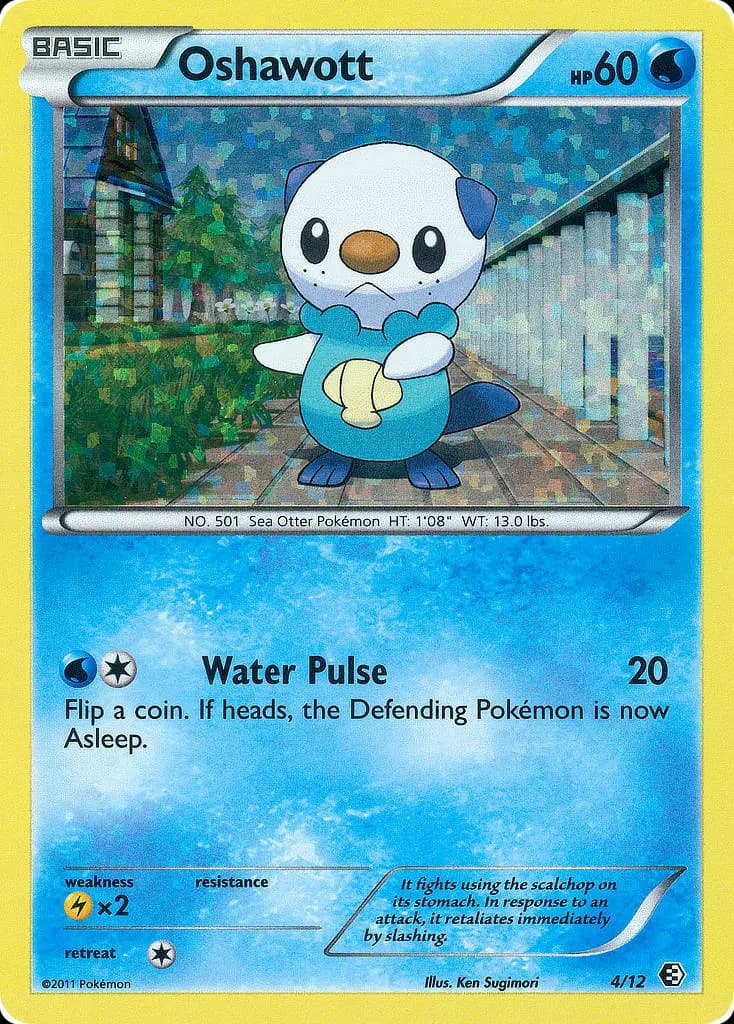 Moustillon — Collection McDonald's 2011 4 French Pokémon card