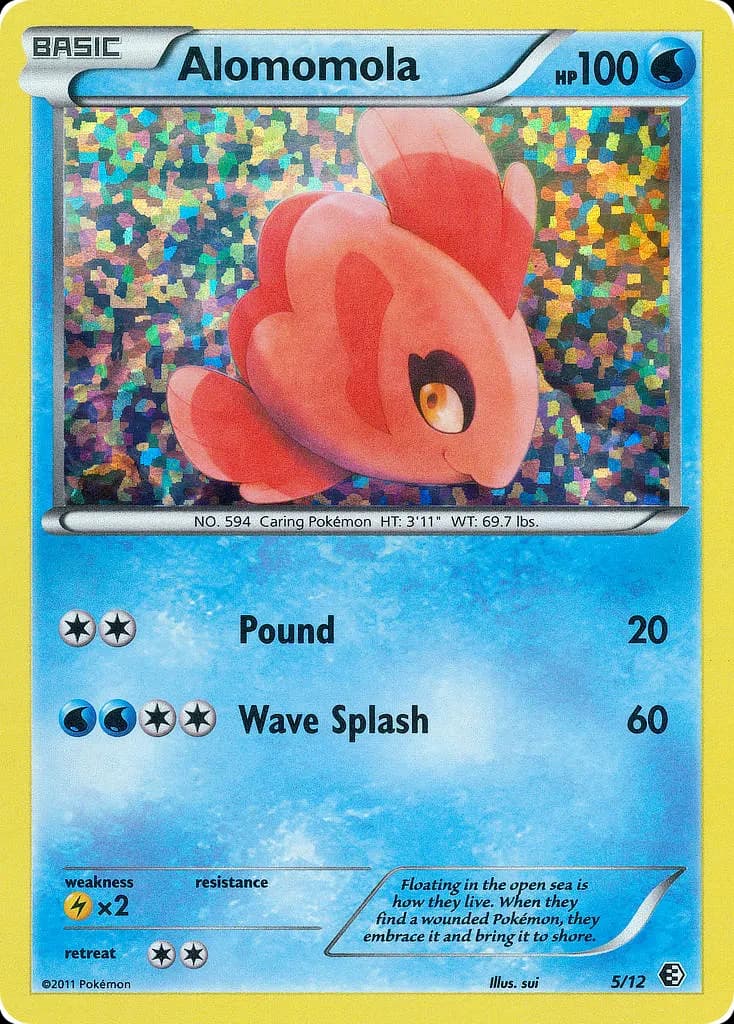 Alomomola — McDonald's Collection 2011 5 Pokémon card