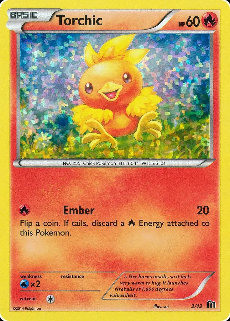 Torchic — McDonald's Collection 2016 2 Pokémon card