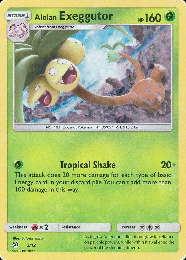 Alola-Kokowei — McDonald’s Kollektion 2019 2 German Pokémon card