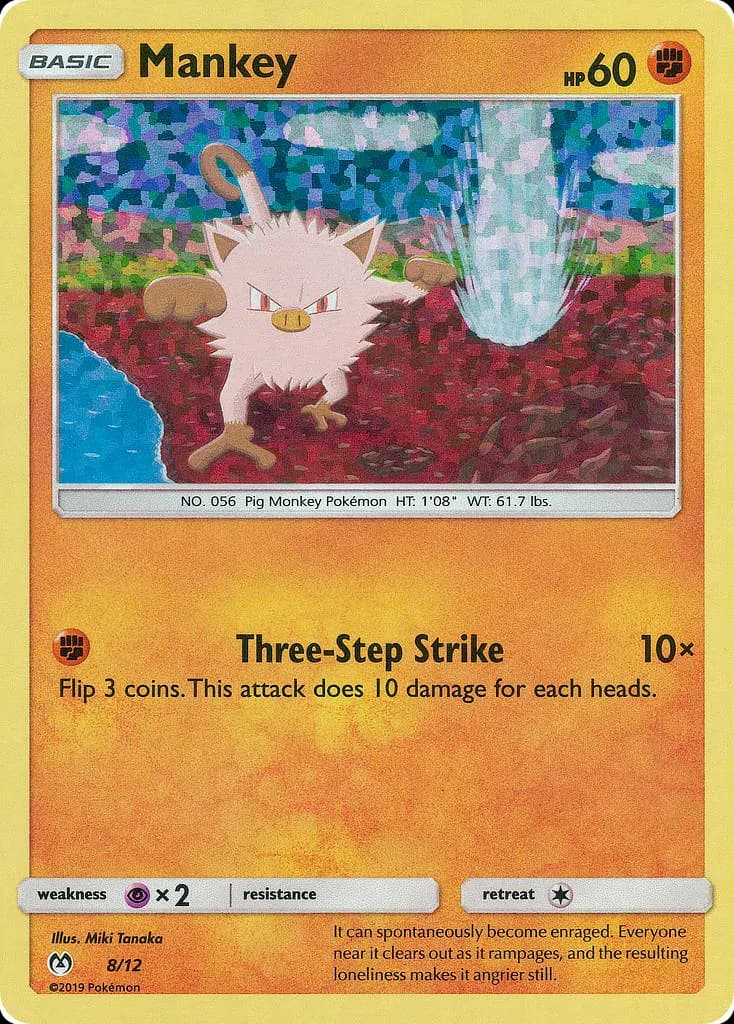 Menki — McDonald’s Kollektion 2019 8 German Pokémon card