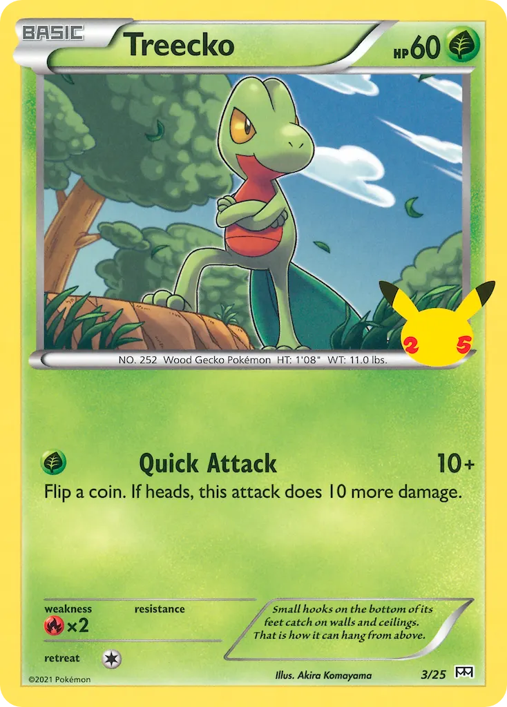 Arcko — Collection McDonald's 2021 3 French Pokémon card