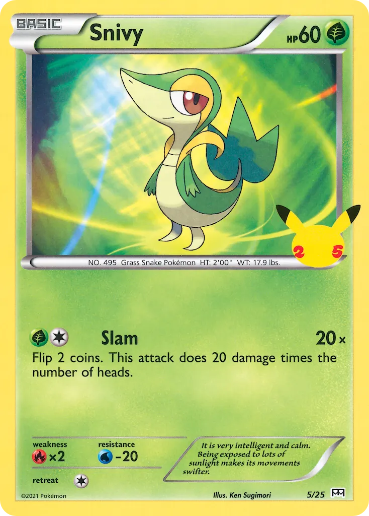Vipélierre — Collection McDonald's 2021 5 French Pokémon card
