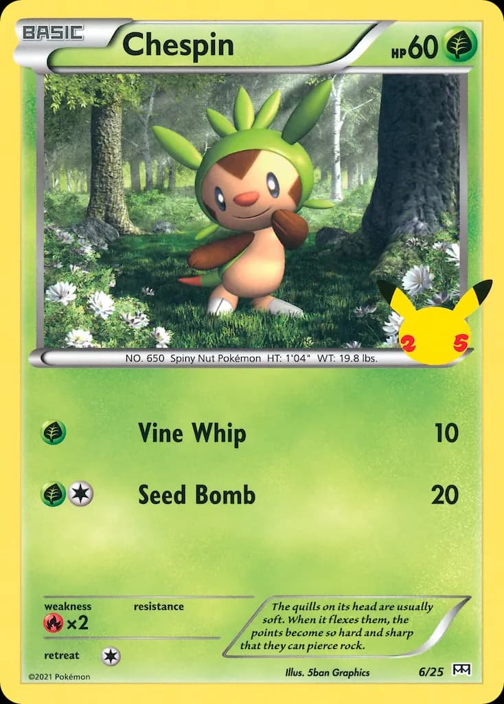 Marisson — Collection McDonald's 2021 6 French Pokémon card