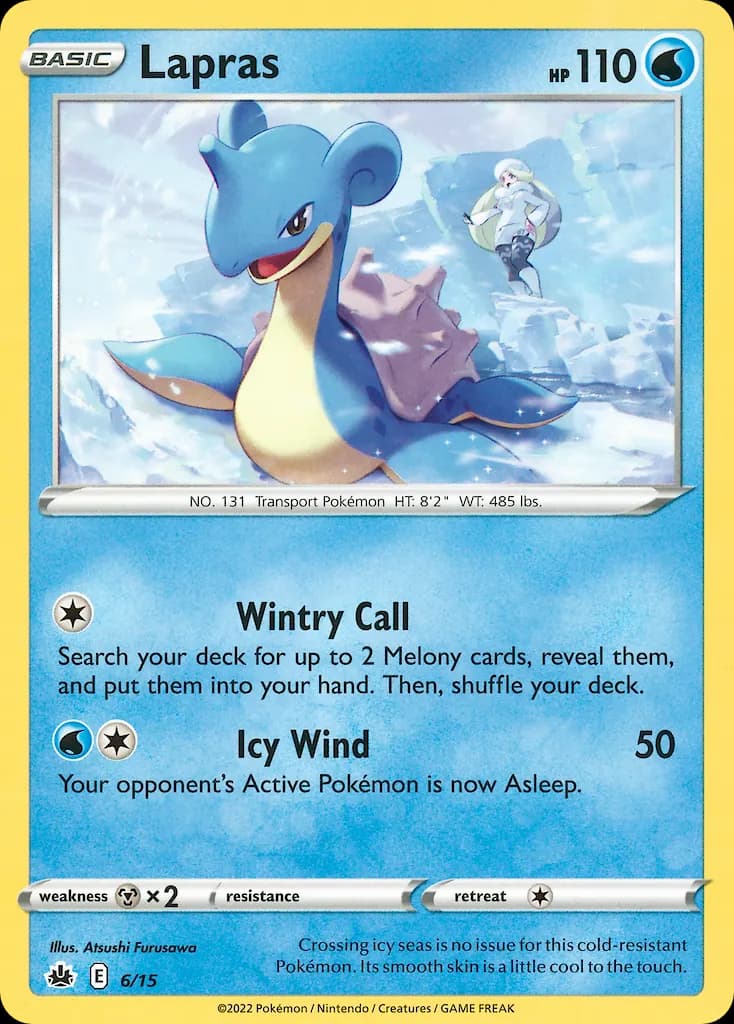 Lokhlass — Collection McDonald's 2022 6 French Pokémon card