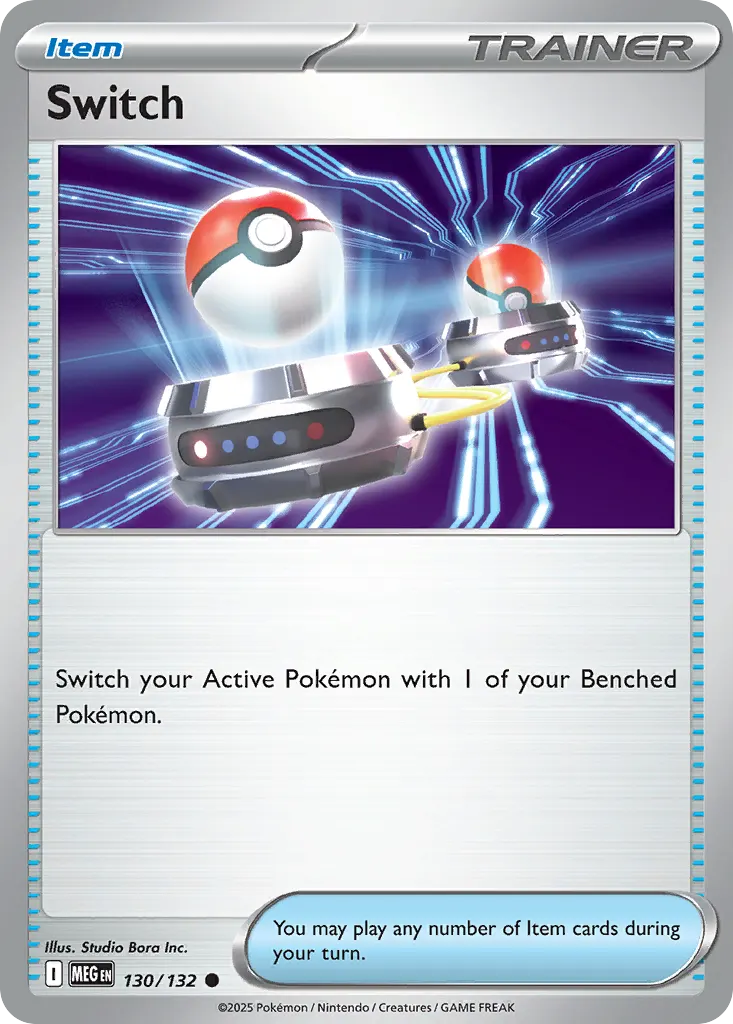 Switch — Mega Evolution 130 Pokémon card