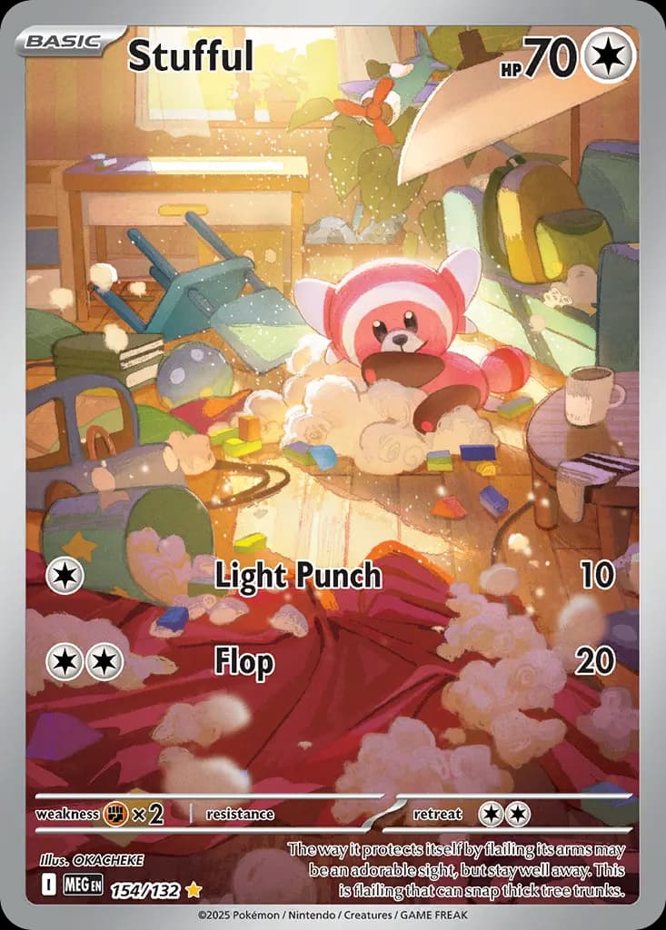 Stufful — Mega Evolution 154 Pokémon card