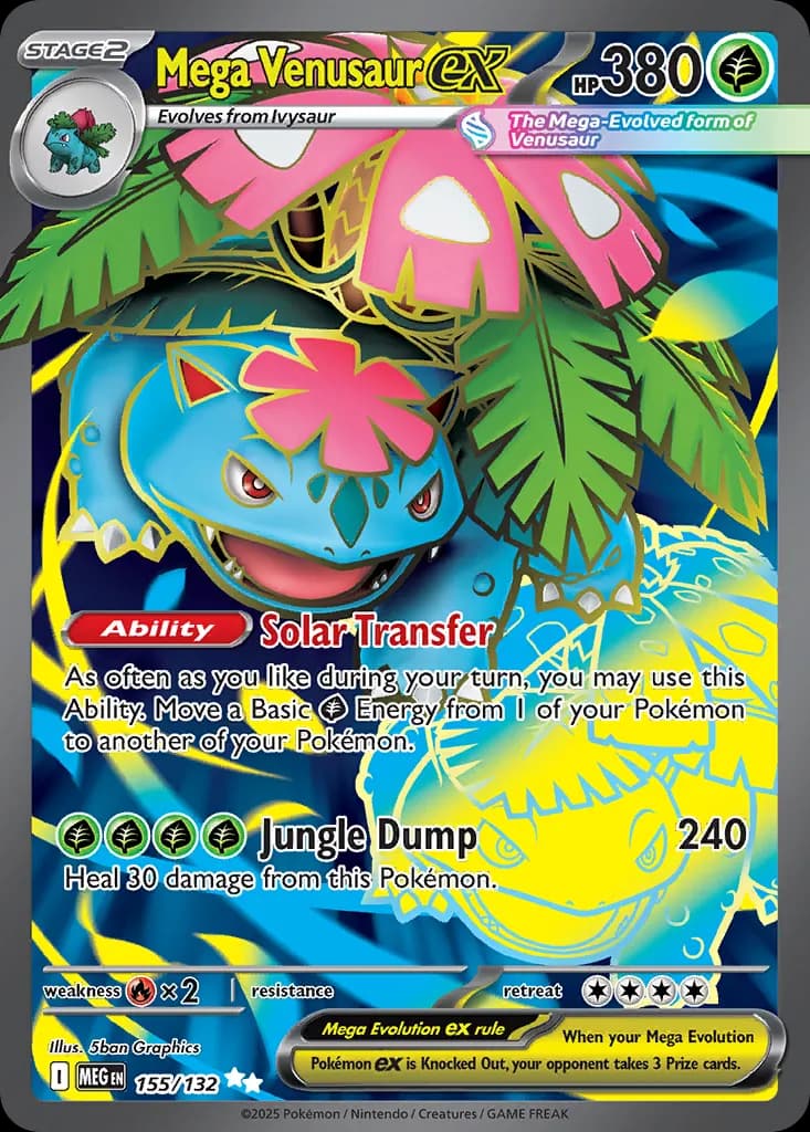 Mega Venusaur ex — Mega Evolution PSA 10 price guide