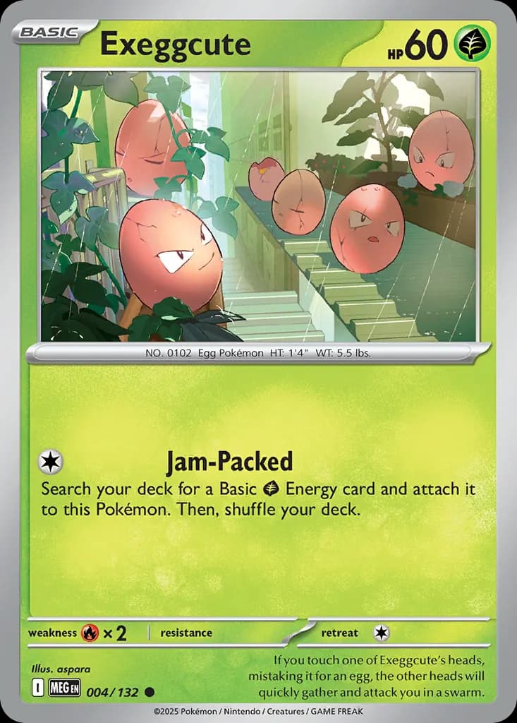 Exeggcute — Mega Evolution 4 Pokémon card