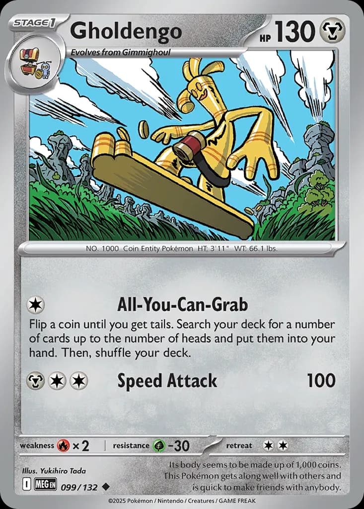 Gholdengo — Mega Evolution 99 Pokémon card