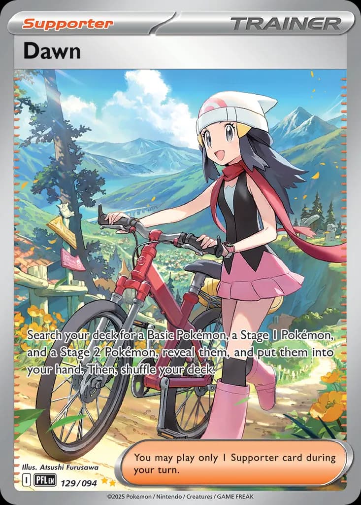 Dawn — Phantasmal Flames 129 Pokémon card