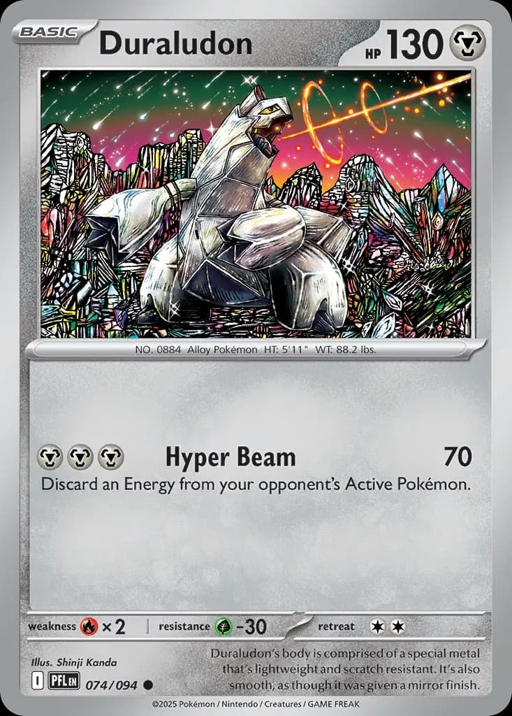 Duraludon — Phantasmal Flames 74 Pokémon card
