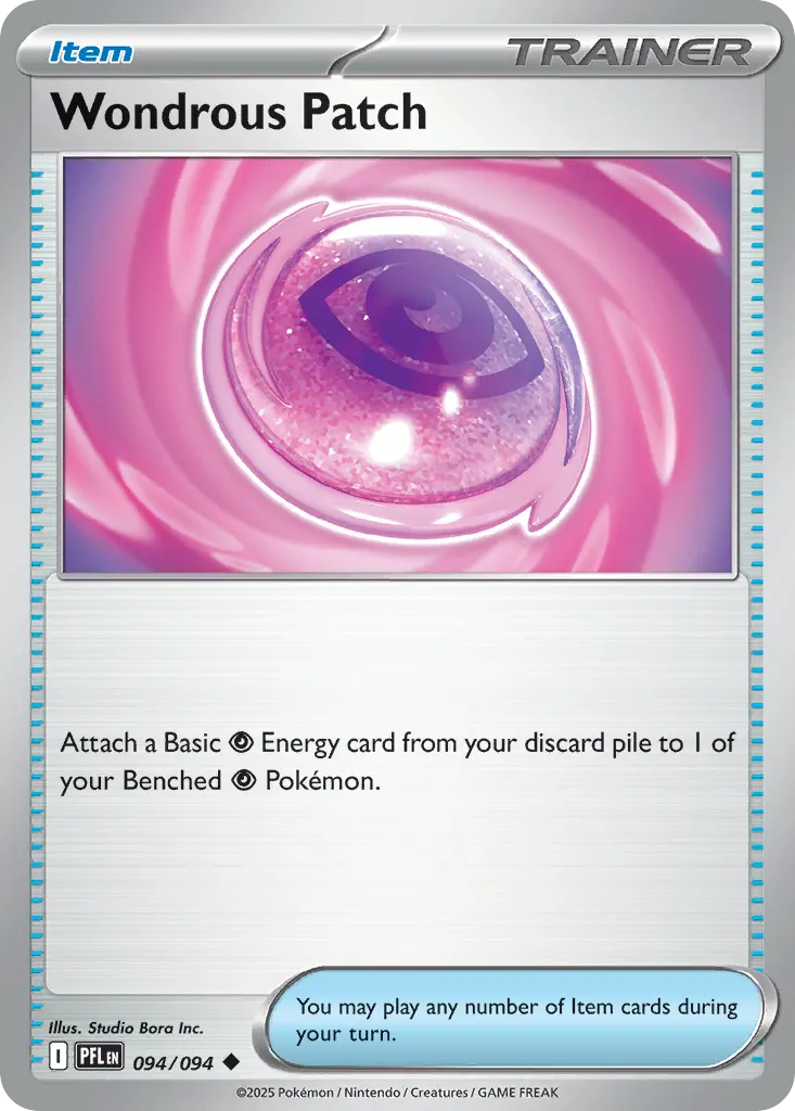 Wondrous Patch — Phantasmal Flames 94 Pokémon card