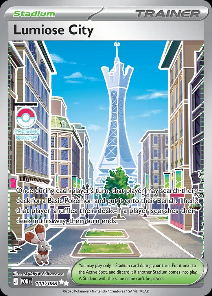 Lumiose City — Perfect Order 111 Pokémon card