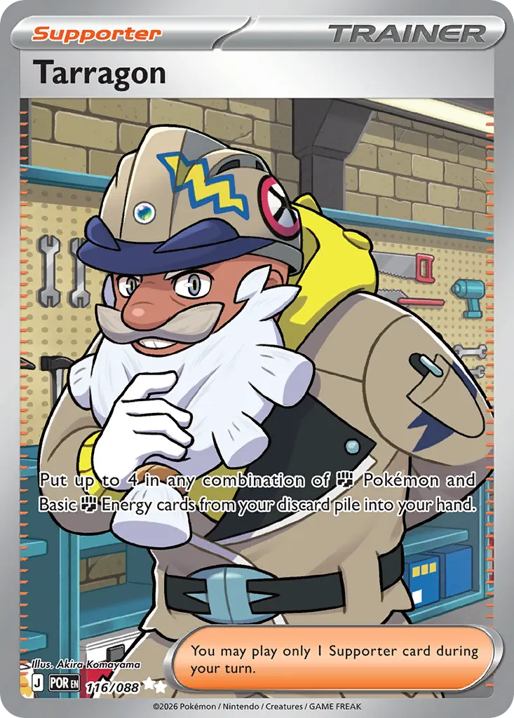 Tarragon — Perfect Order 116 Pokémon card