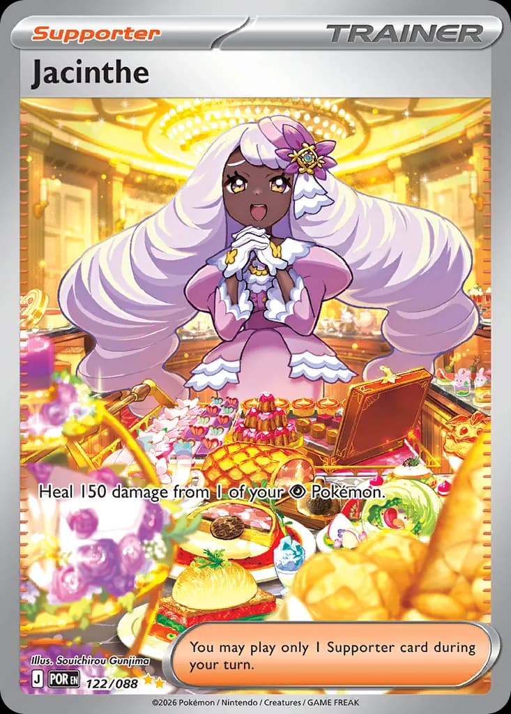 Jacinthe — Perfect Order 122 Pokémon card