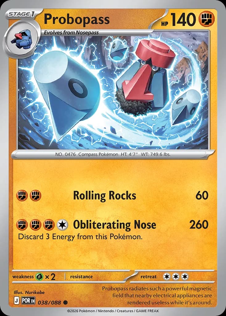 Probopass — Perfect Order 38 Pokémon card