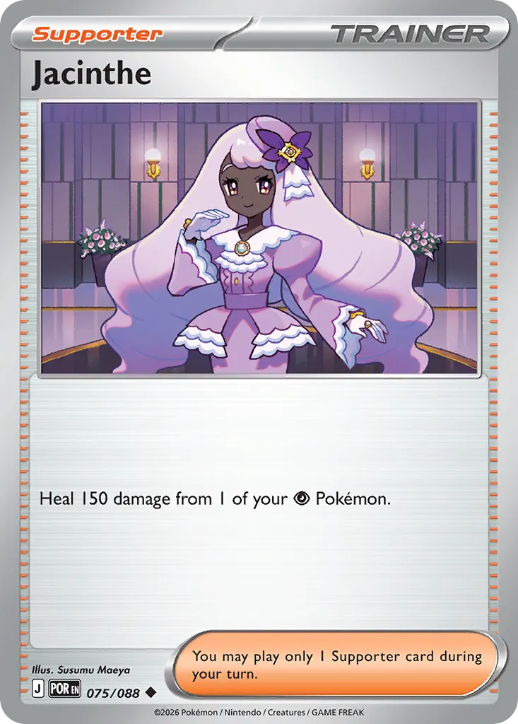 Jacinthe — Perfect Order 75 Pokémon card